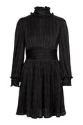 Addison Dress - Black Glitter