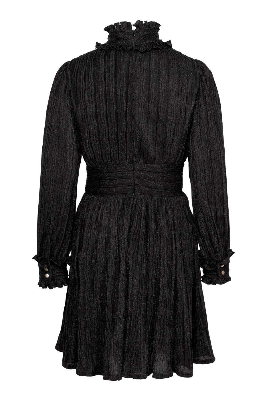 Addison Dress - Black Glitter