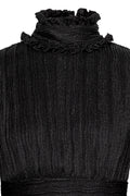 Addison Dress - Black Glitter