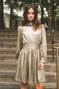 Addison Dress - Gold