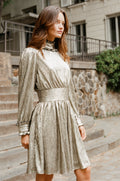 Addison Dress - Gold