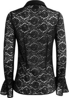 Kiki Lace Blouse - Black