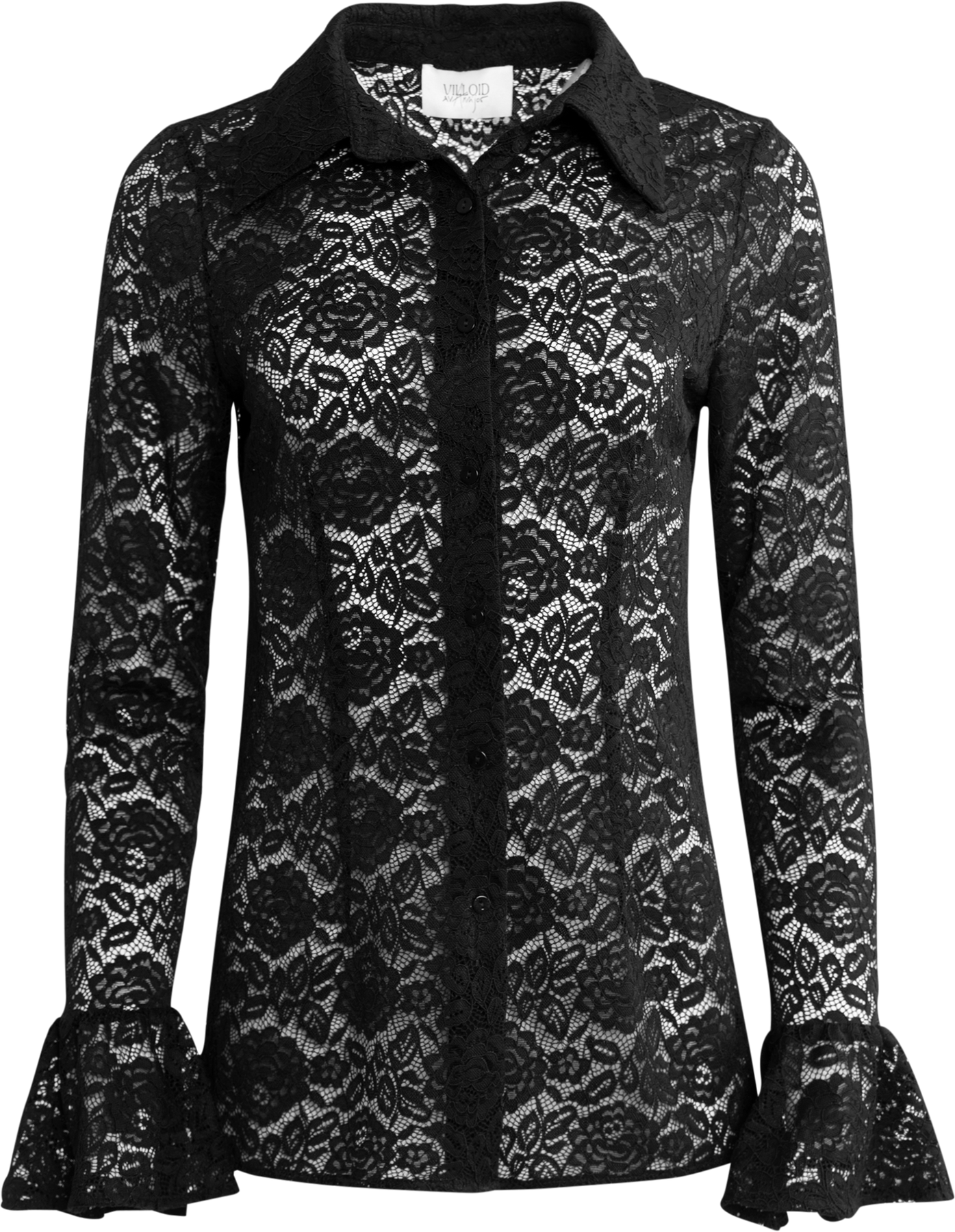 Kiki Lace Blouse - Black