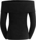 Iris Knit Top - Svart