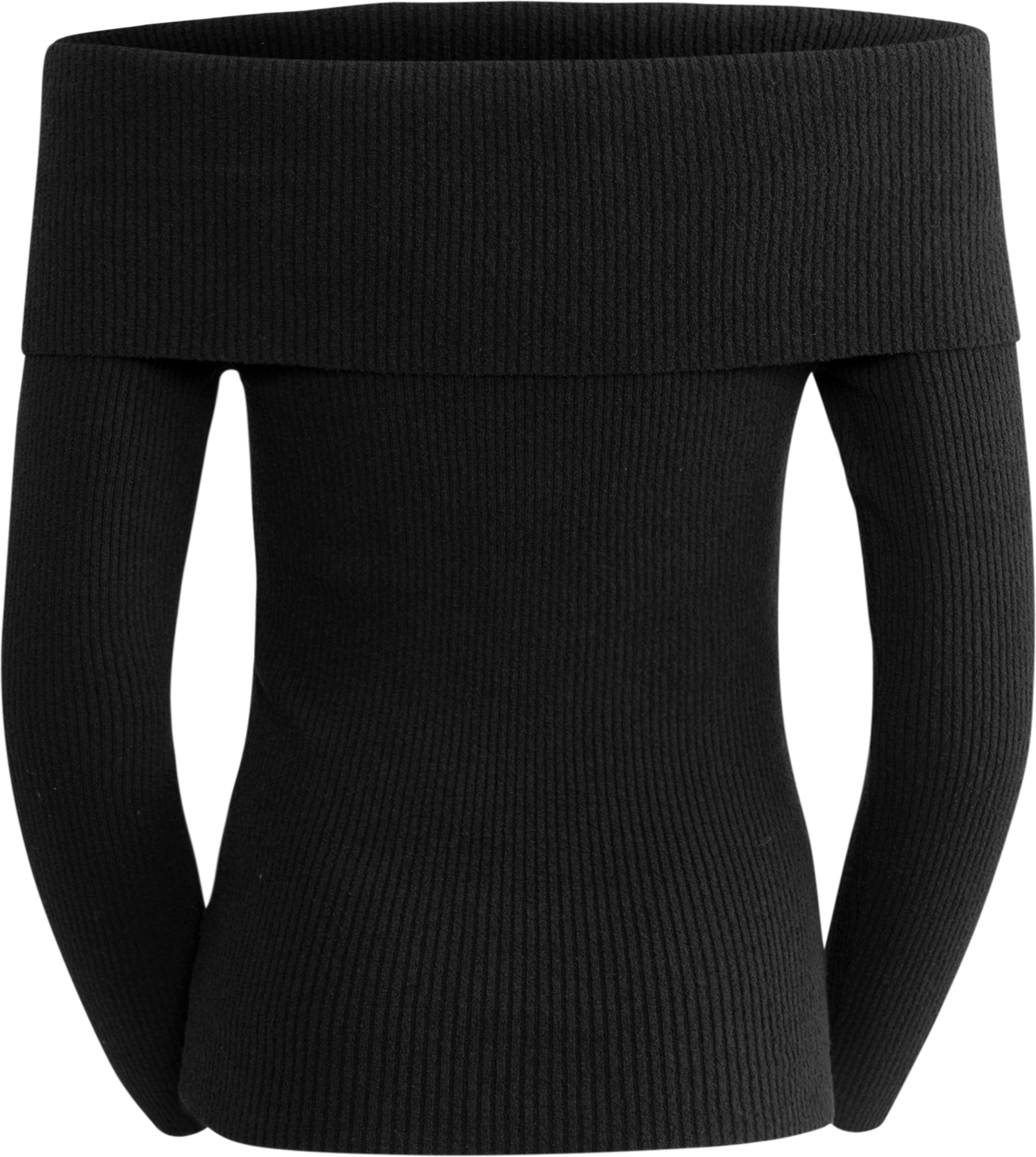 Iris Knit Top - Svart