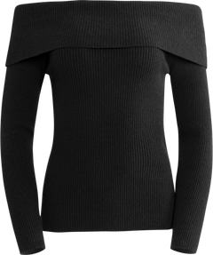 Iris Knit Top - Black