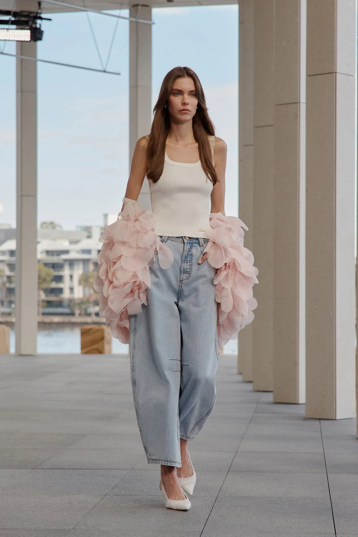 Lyric Cape - Pastellrosa