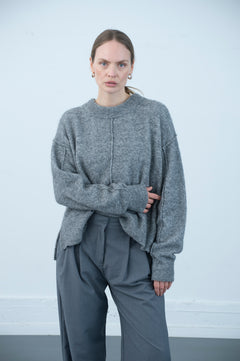 Alarice - Mid Grey Melange