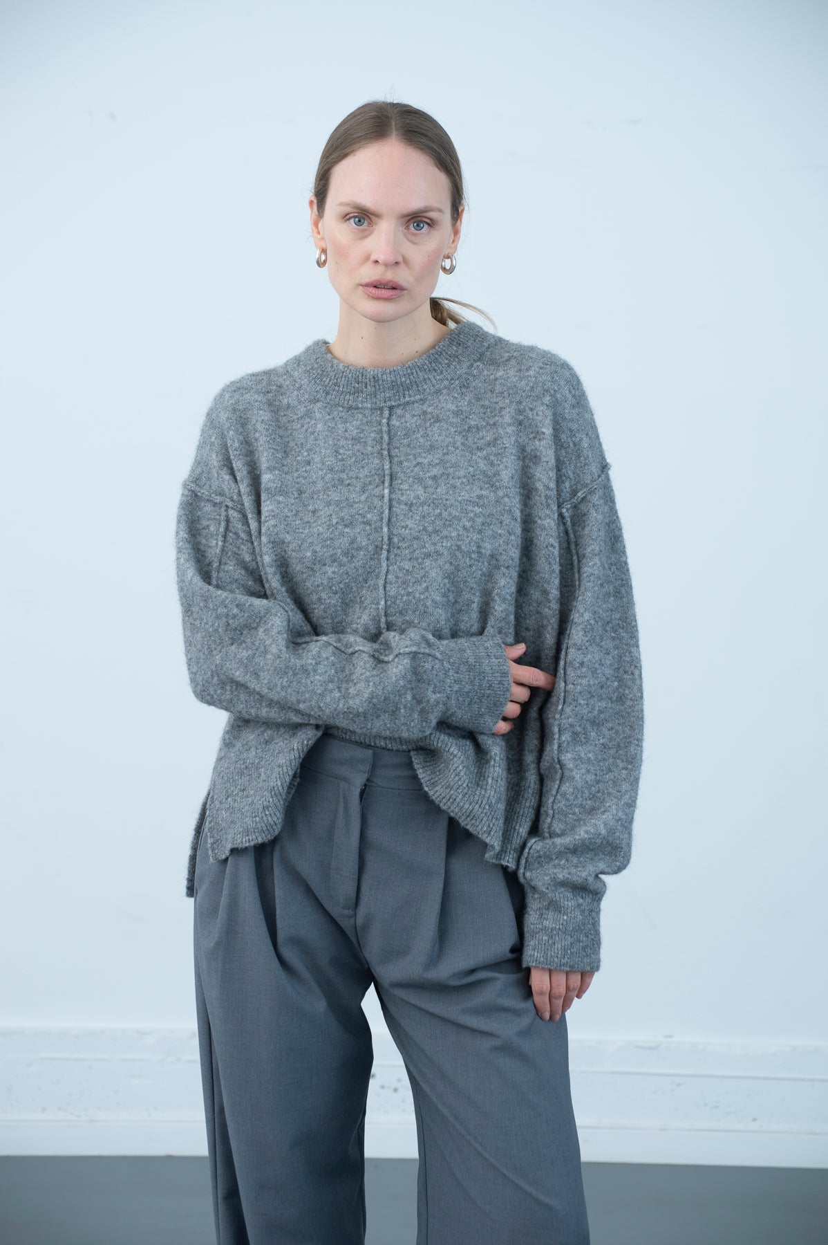Alarice - Mid Grey Melange