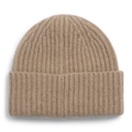 Alba Cashmere Beanie - Dark Beige