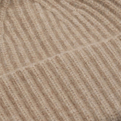 Alba Cashmere Beanie - Dark Beige
