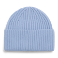 Alba Cashmere Beanie - Light Blue