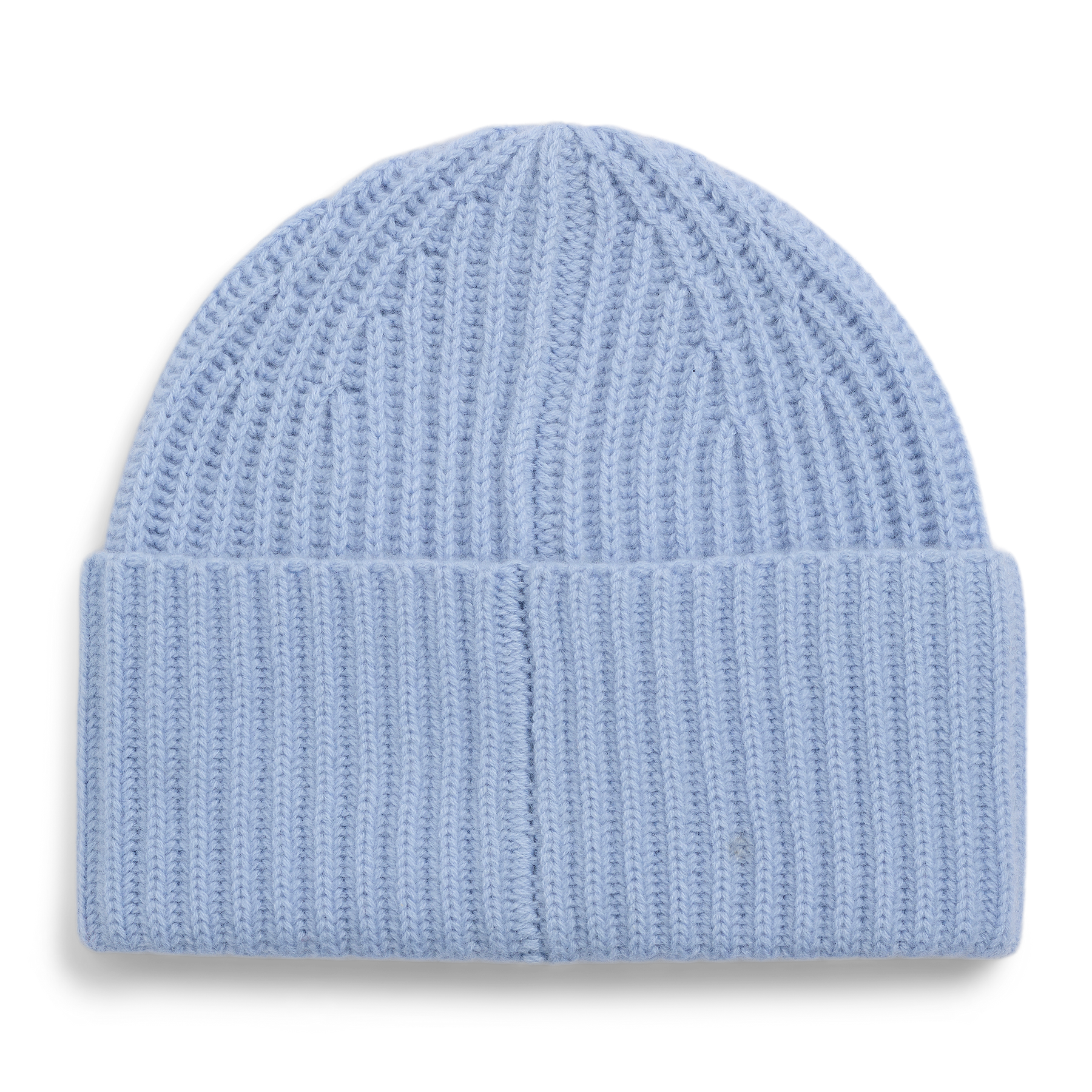 Alba Cashmere Beanie - Light Blue