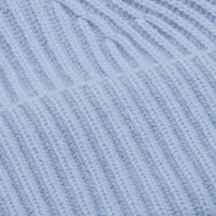 Alba Cashmere Beanie - Light Blue