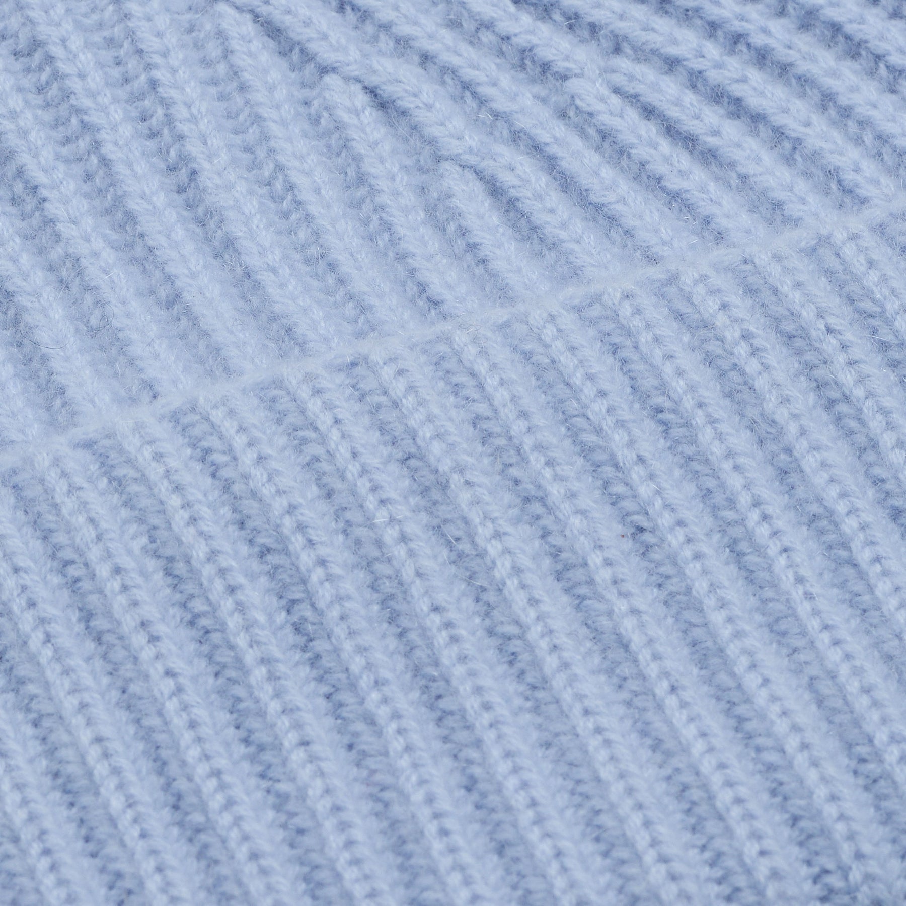 Alba Cashmere Beanie - Light Blue