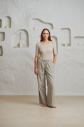 Alba Lyocell Rib - Beige