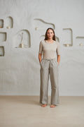 Alba Lyocell Rib - Beige
