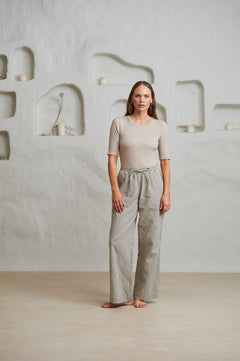 Alba Lyocell Rib - Beige