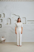 Alba Lyocell Rib - Ecru