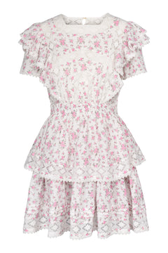 Alexa Dress - Pink Boquet
