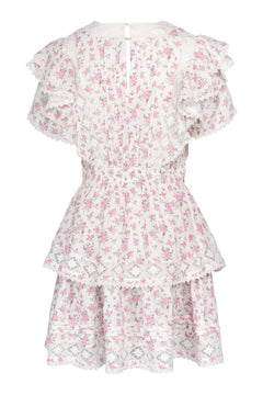 Alexa Dress - Pink Boquet