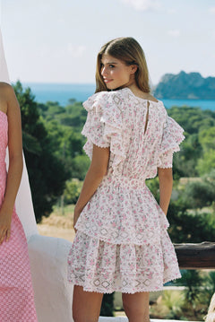 Alexa Dress - Pink Boquet