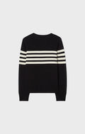 Alexandra Sweater - Black/Ecru
