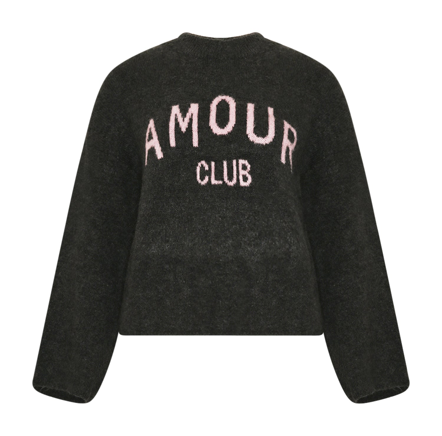 Amour Club Knit - Charcoal Mel.
