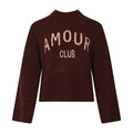 Amour Club Knit - Wine Beige