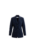 Andrea Blazer - Navy Herringbone