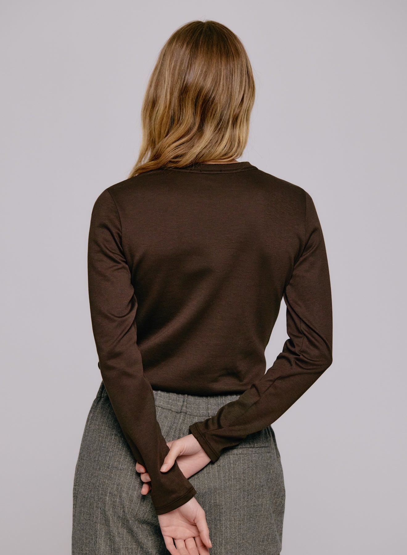 Andrea Longsleeve - Brun