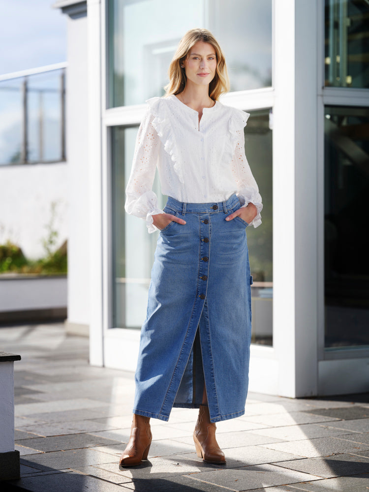 Luna Skirt - Navy