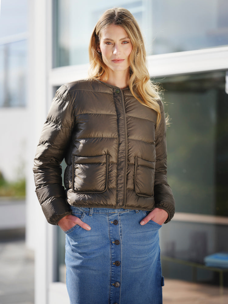 Thea Jacket - Khaki Green