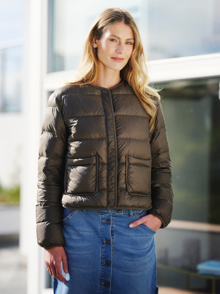 Thea Jacket - Khaki Green