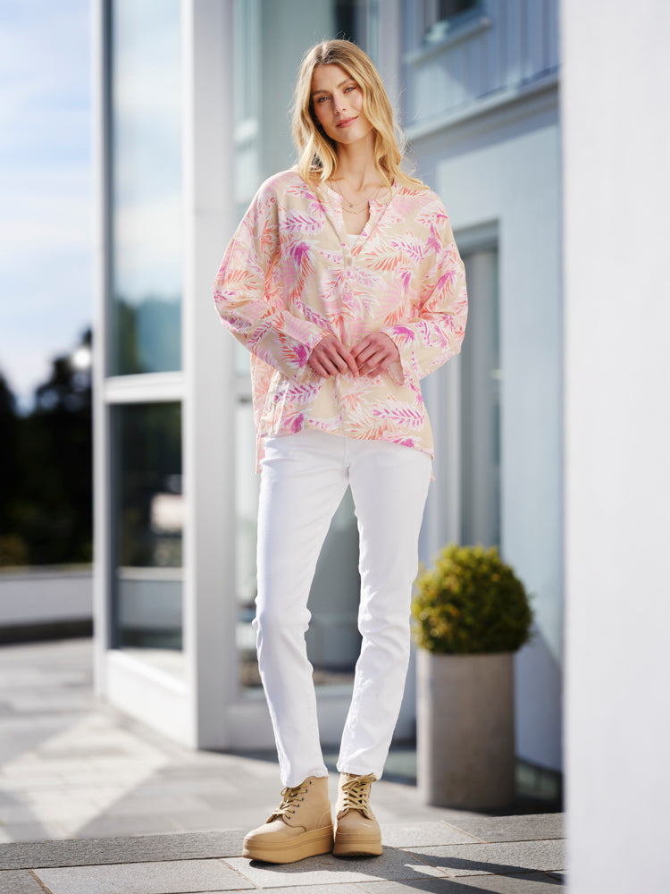 Sara Blouse - Tropical Pink
