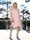 Lillian Dress - Tropical Pink