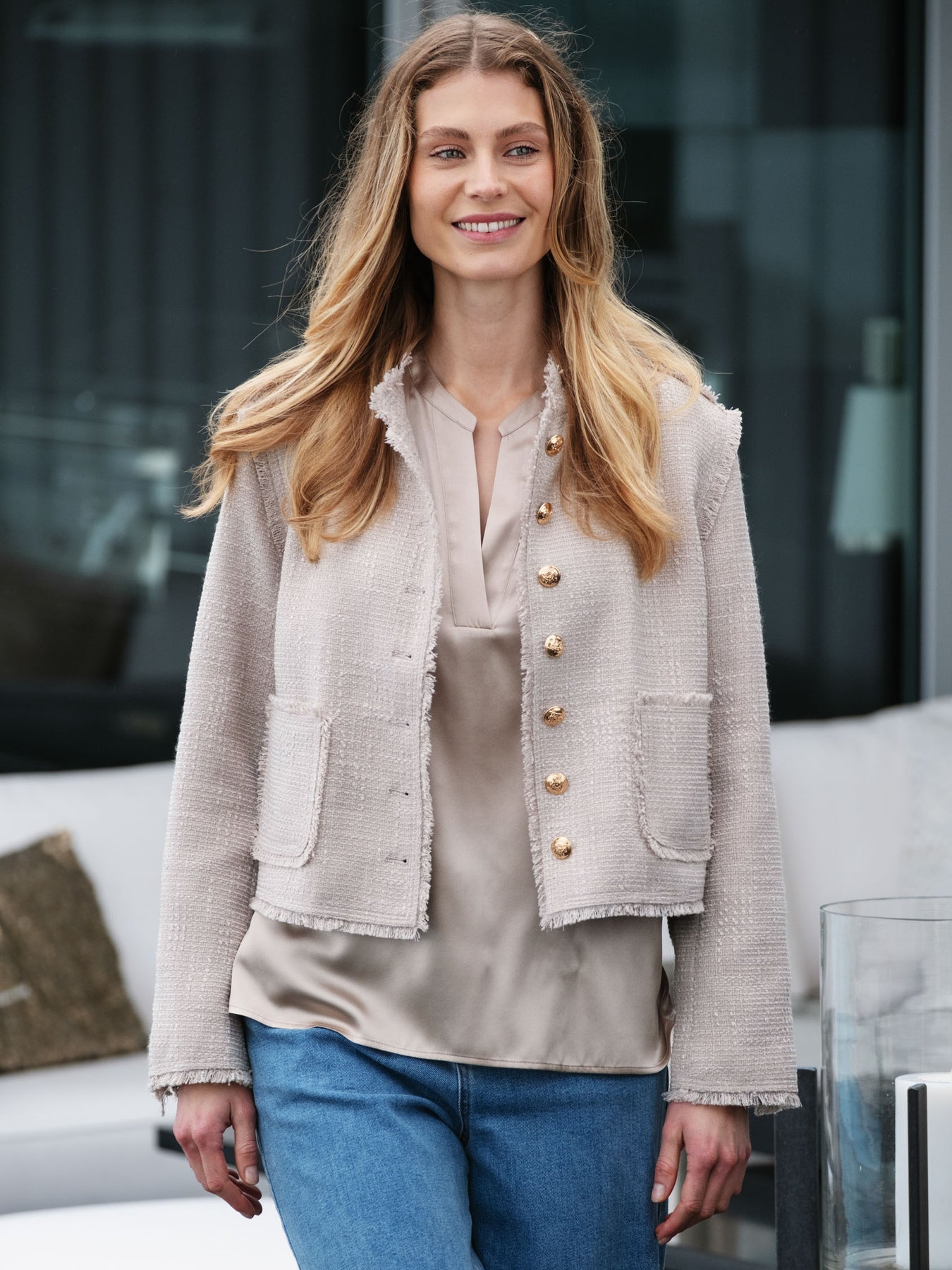Paris Blazer - Sand