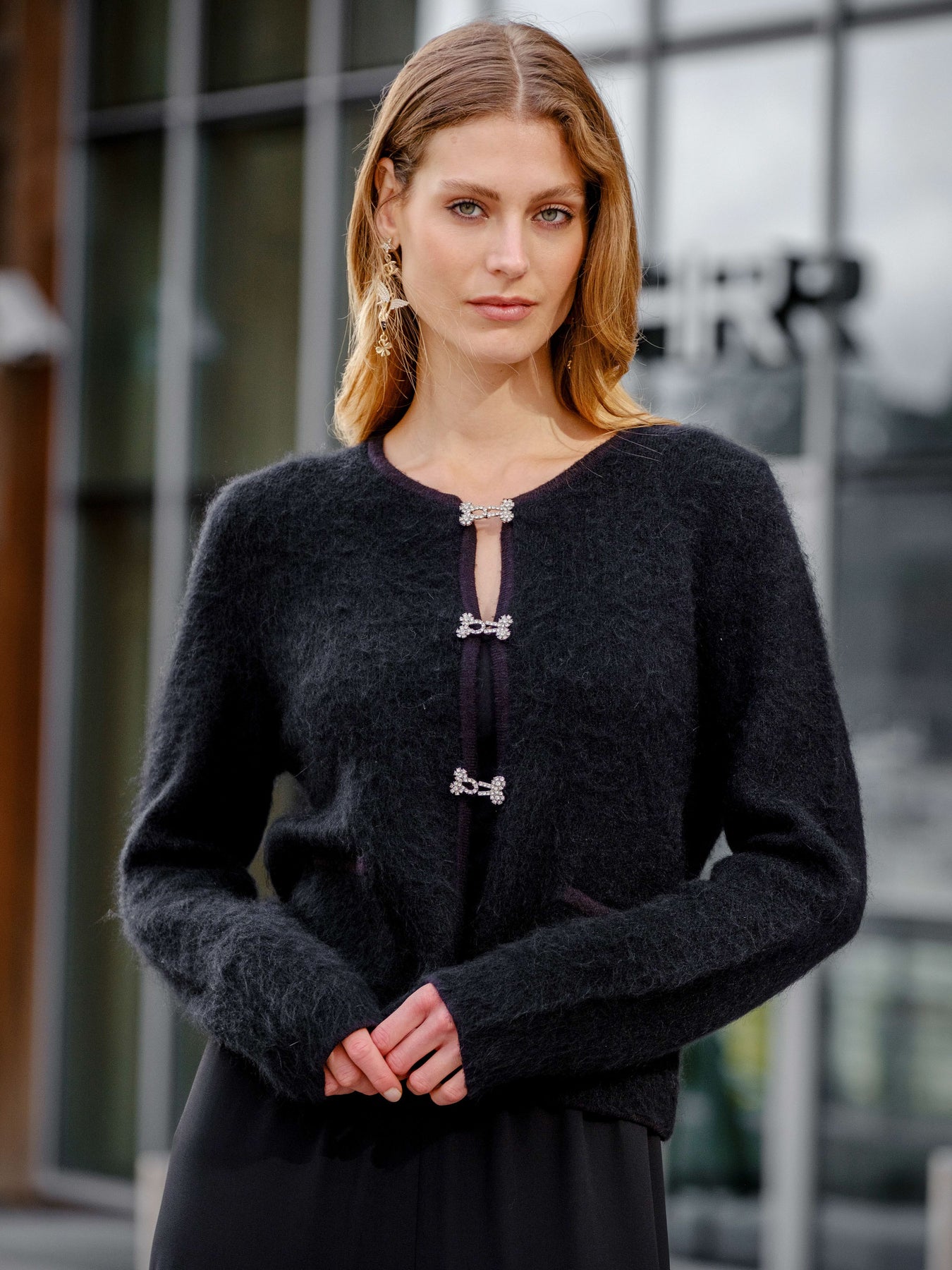 Edna Cardigan - Black