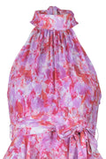 Angel Maxi Dress (Halterneck) - Lilac Dreams