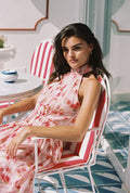 Angelina Maxi Dress - Red Garden