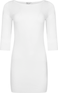 Anni Knit Sleeve Mini Dress - Off White