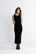 Anni Knit Dress - Black