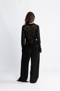 Kiki Lace Blouse - Black