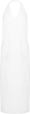 Anouk Woven Halterneck-klänning - Off White