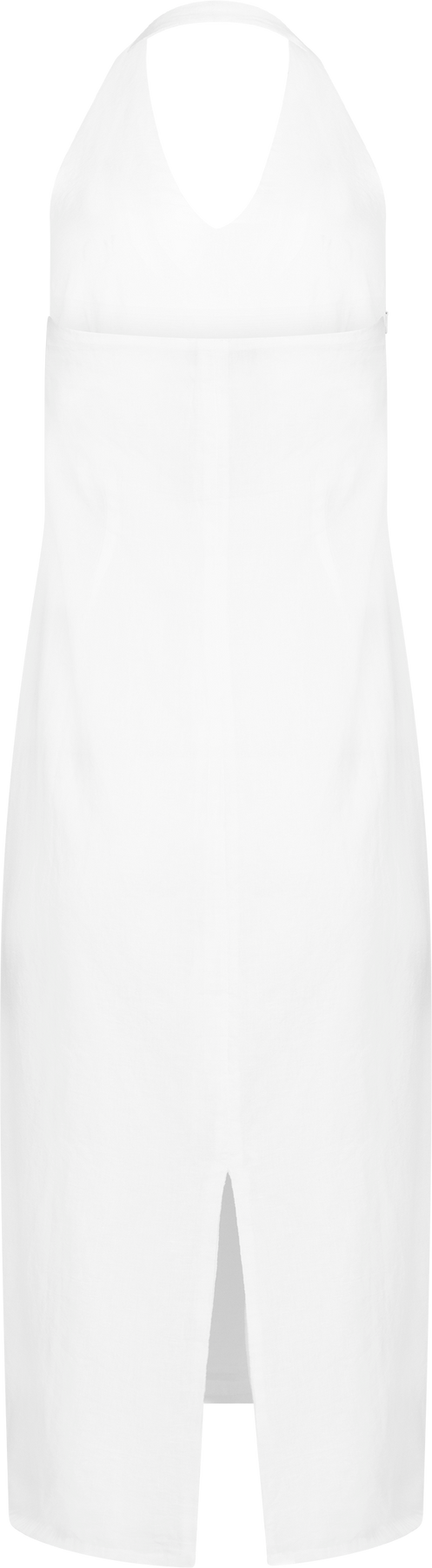 Anouk Woven Halterneck-klänning - Off White