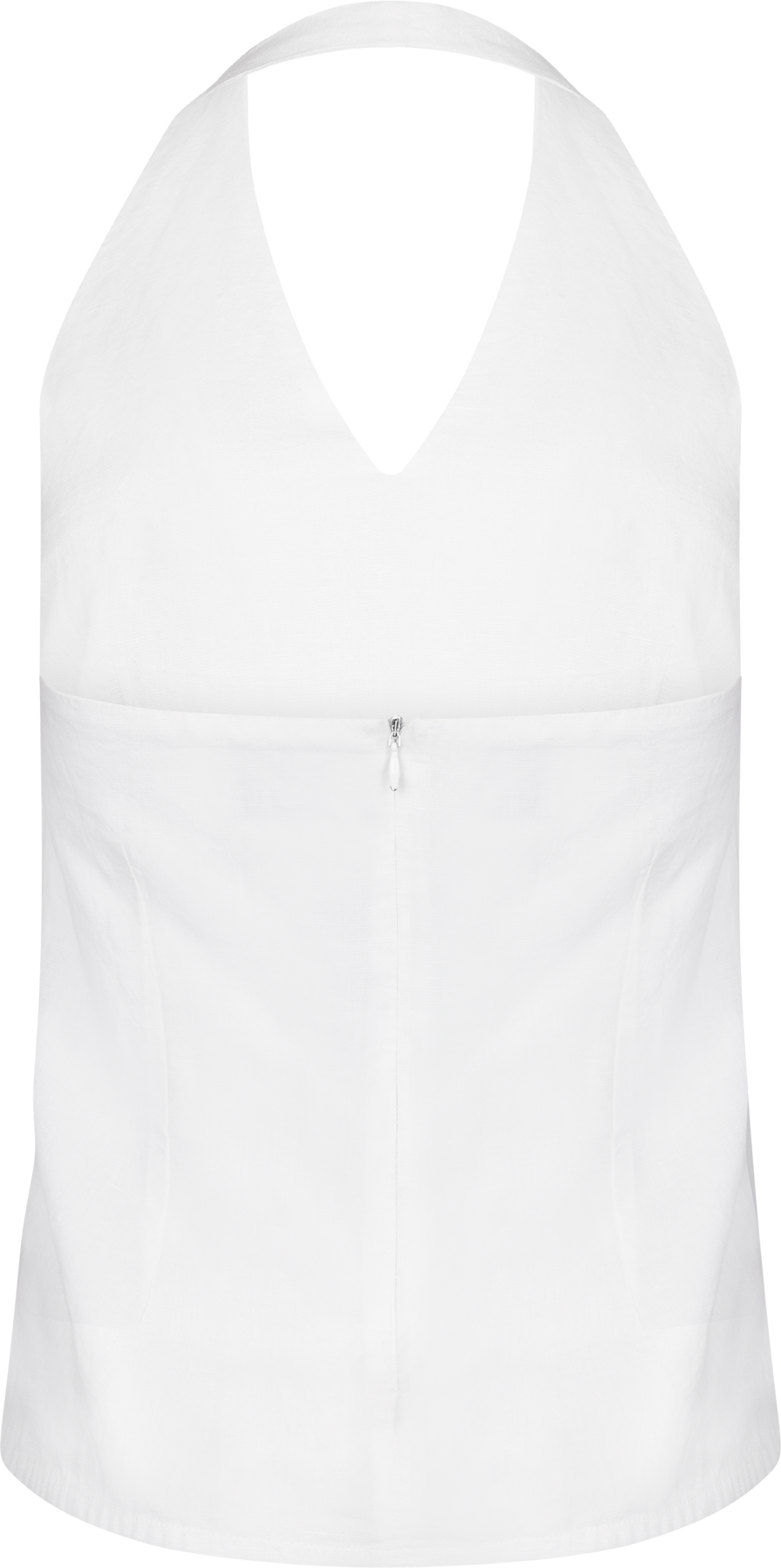 Anouk Woven Halterneck Top - Off White