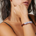 Marli Bracelet - Light Grey/Brown Pearls
