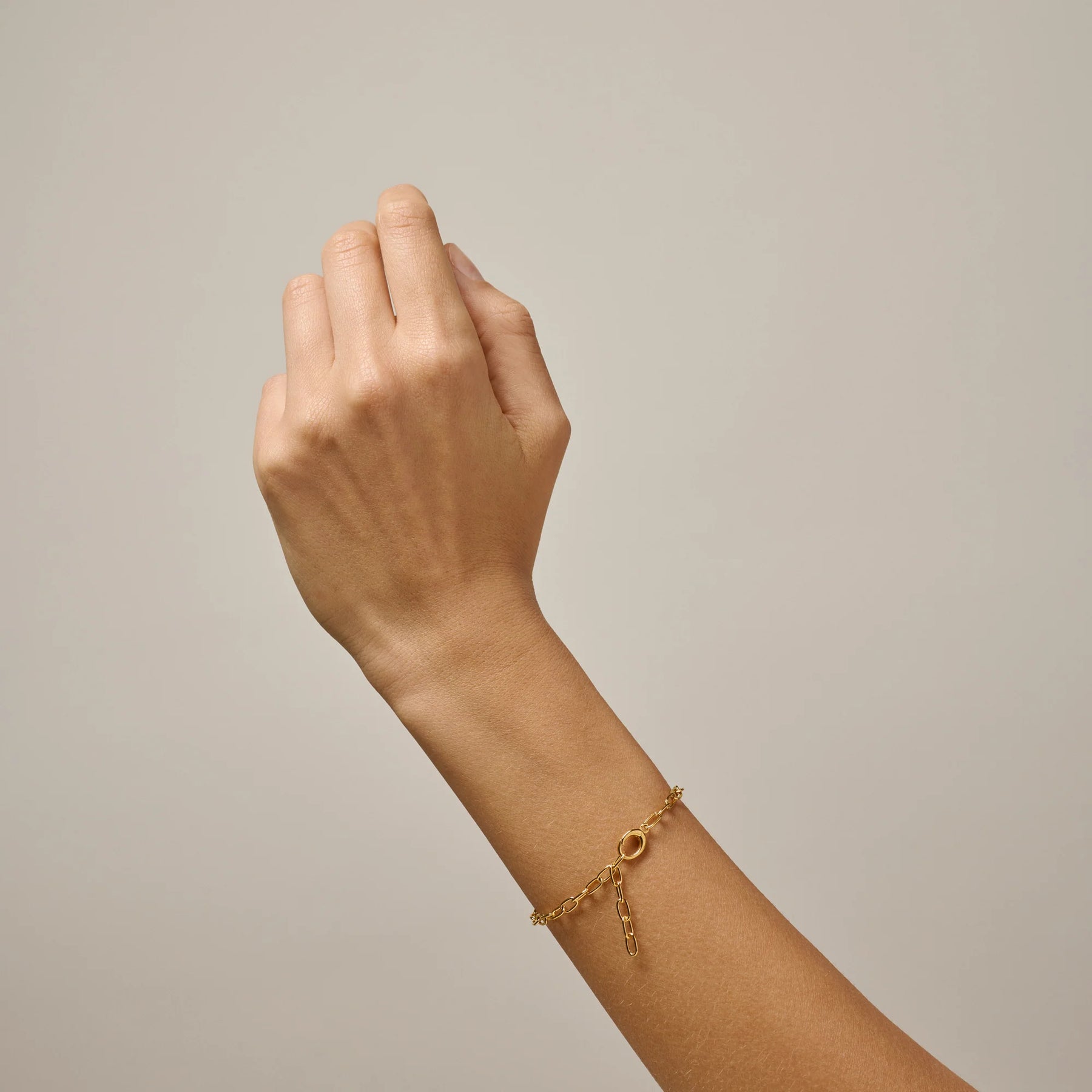 Medium Charm Armband - Guld
