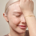Twist Bracelet - 925S/GP