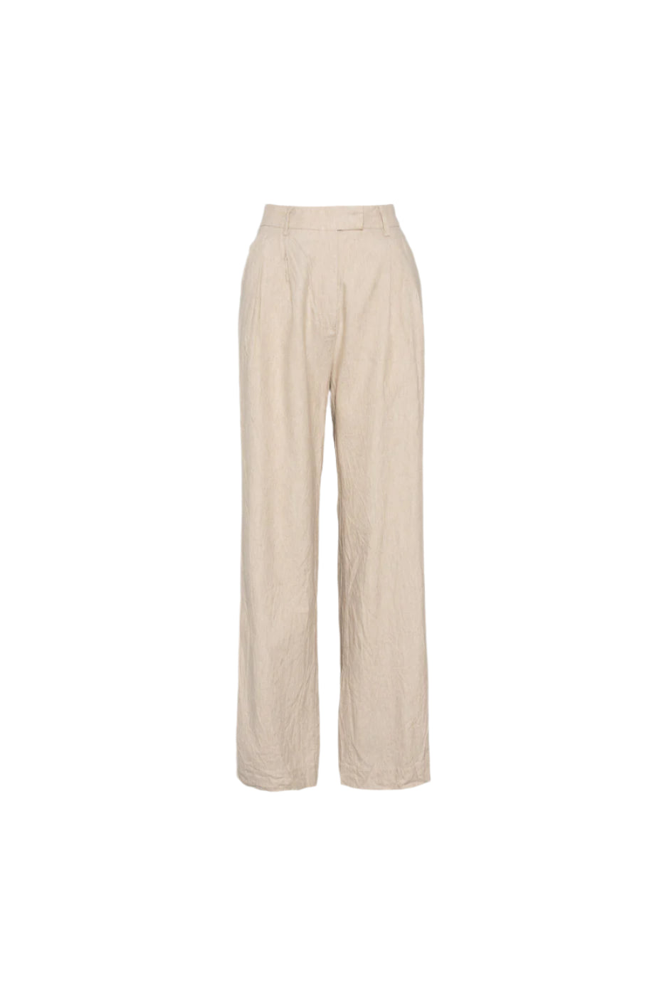 Ava Trouser Linen - Light Sand Melange